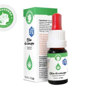 Olio CBD (2% Bio) Cristalli Cannadorra 10ml