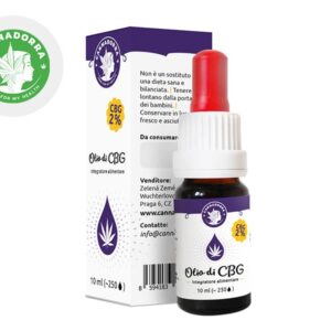 Olio CBG (2% Bio) CBG Cannadorra 10ml
