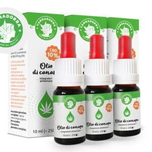 Pack Olio CBD (10% Bio) Cannadorra 30ml