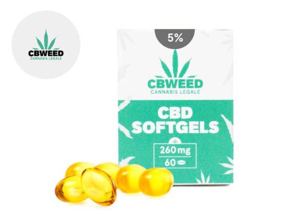 Capsule CBD 5% 5% Cbweed