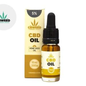 Olio CBD (5% Bio) Olio di canapa Cbweed 10ml