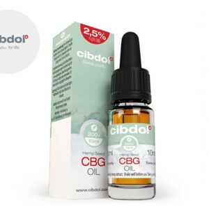 Olio CBG (2.5% Bio) Cibdol 10ml