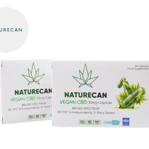 Capsule CBD Vegane (300mg) 10% Naturecan