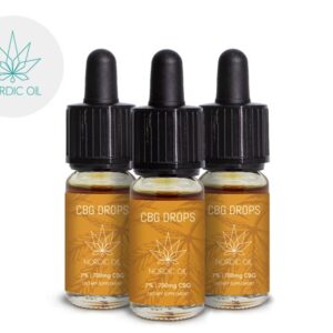Pack Olio CBG (7% Bio) Nordic Oil 30ml