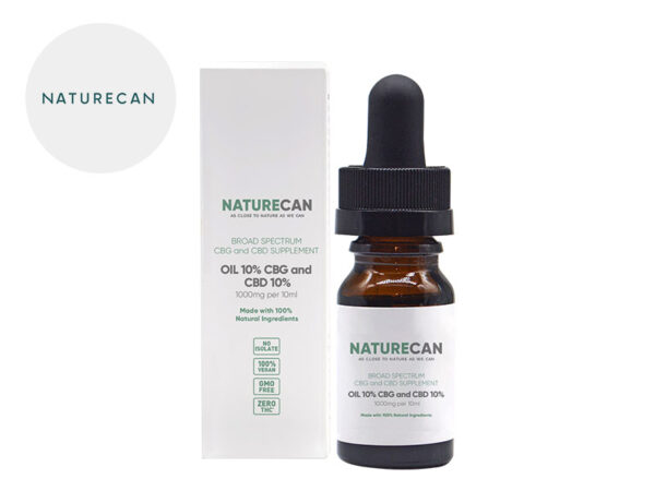 Olio CBD (10% Bio) Naturecan 10ml
